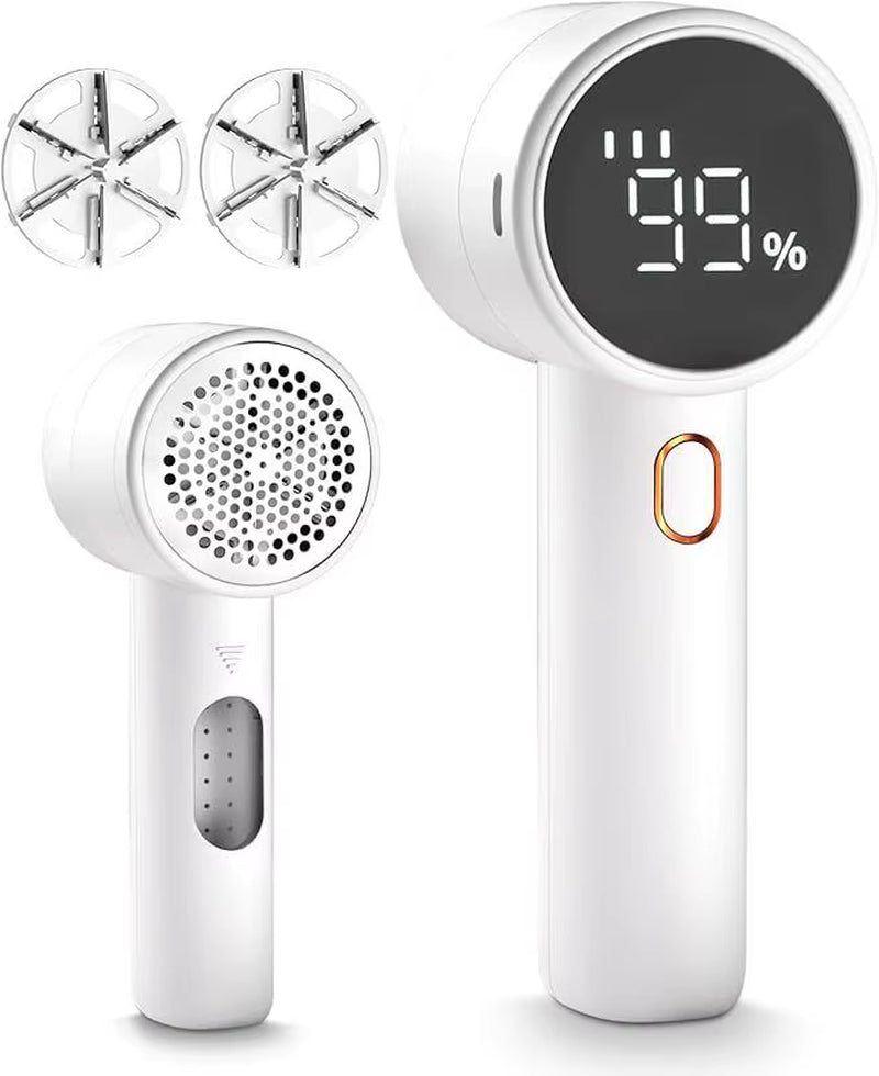 New Household Electric Lint Remover 3 Gears Adjustable Wireless LED Digital Display Hairball Trimmer Portable Sweater Epilator