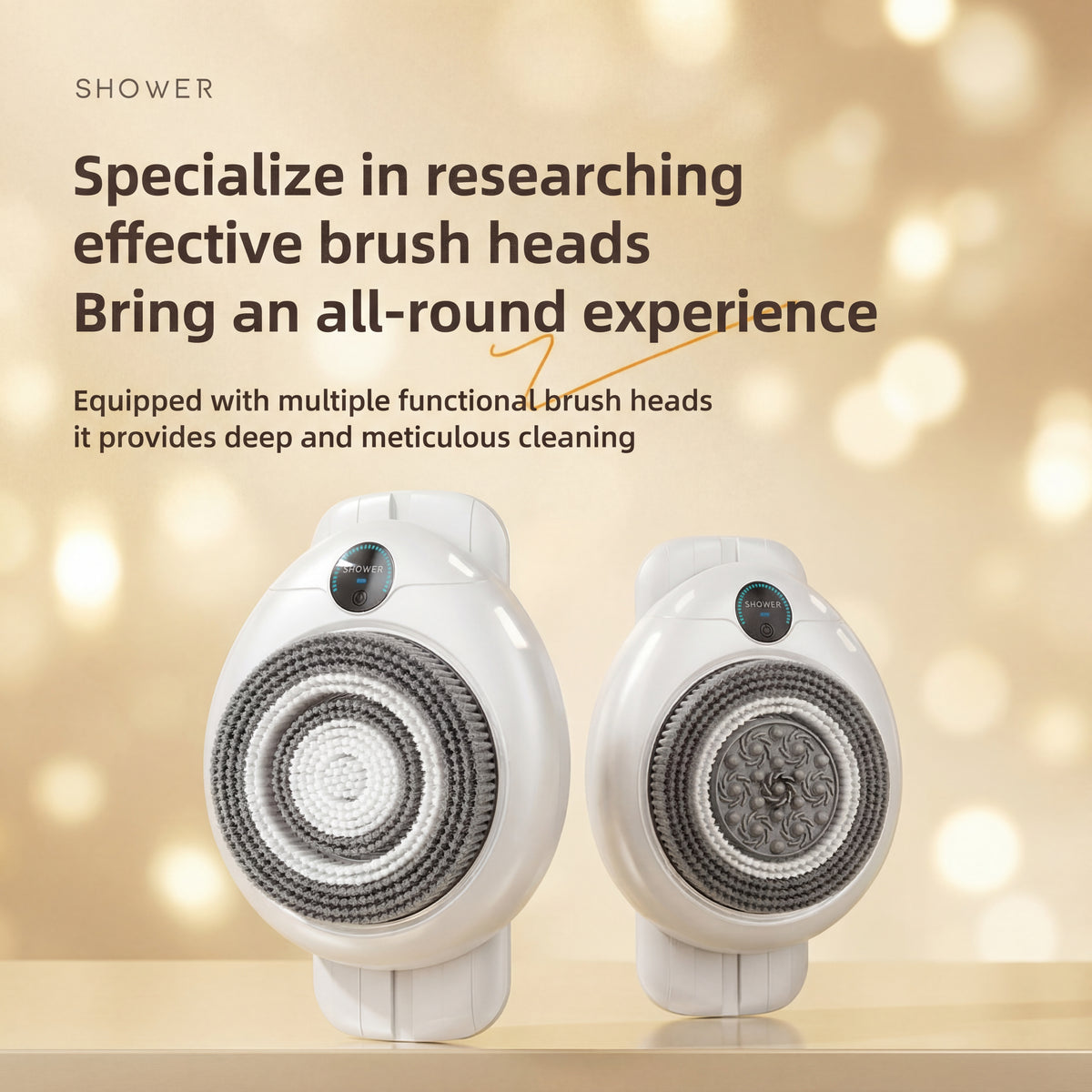 Auto Scrub - Wall Mounted Brush