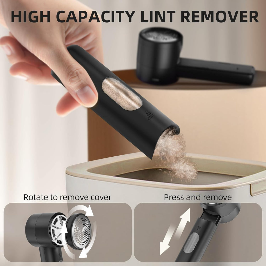 Wireless LED Digital Display Electric Lint Remover 3 Gears